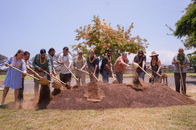 Casting shade: Maui County breaks ground on new Lahaina playground